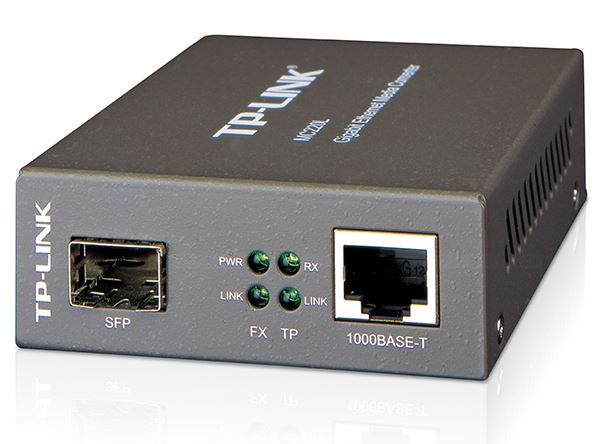 TP-Link MC220L Gigabit Single & Multi-Mode SFP Media Converter - IEEE 802.3ab/80 image 0
