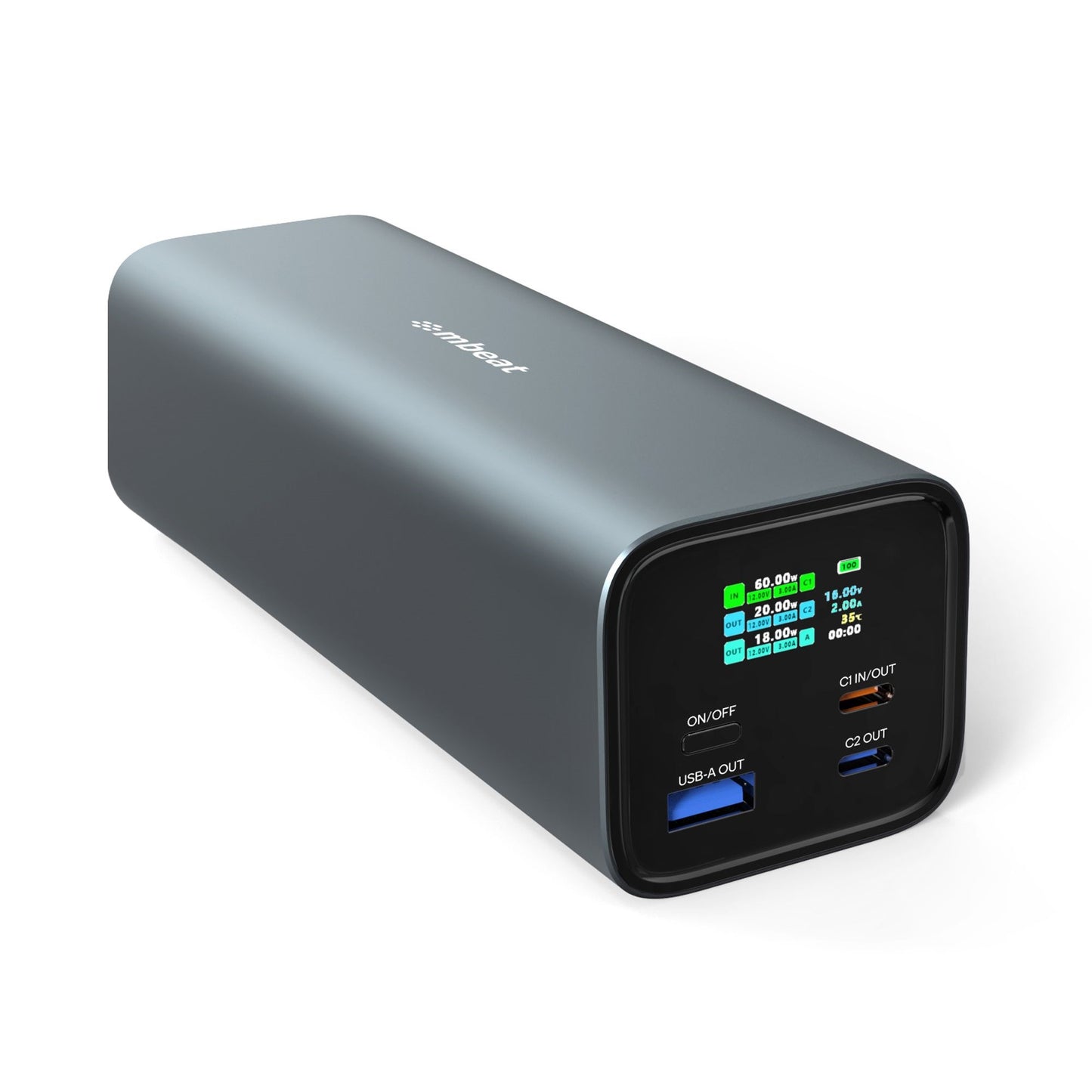 mbeat Gorilla Power 27000mAh USB-C PD 140W Power Bank for Laptop/Tablet/Smartpho image 0