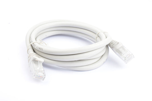 8Ware CAT6A Cable 2m - Grey Color RJ45 Ethernet Network LAN UTP Patch Cord Snagl image 0