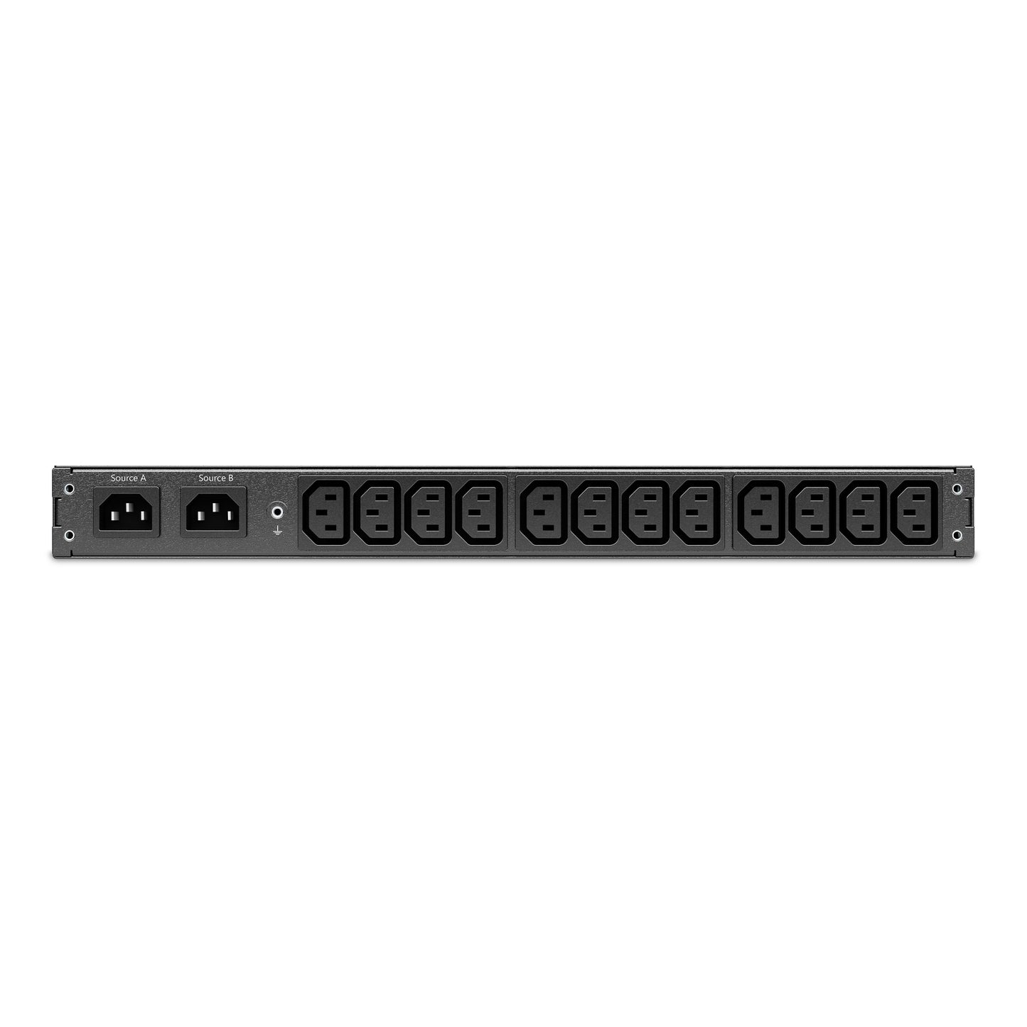 APC Netshelter Automatic Transfer Switch, 1U RM, 2x 230V/10A Input, 12x IEC C13 image 2