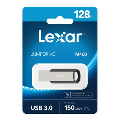 Lexar M400 128GB JumpDrive® USB3.0 Flash Drive, up to 150MB/s read, the stylish image 1