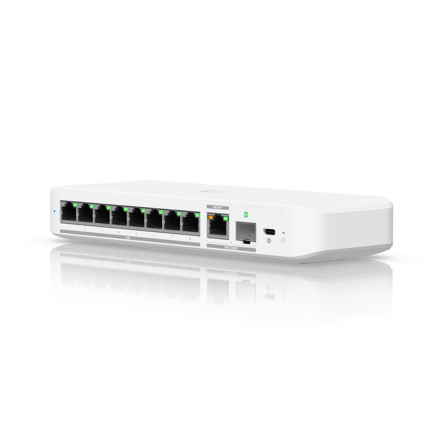 Ubiquiti Flex 2.5G, Flexible, 8-port 2.5 GbE Switch,10 GbE RJ45/SFP+ Combination image 1