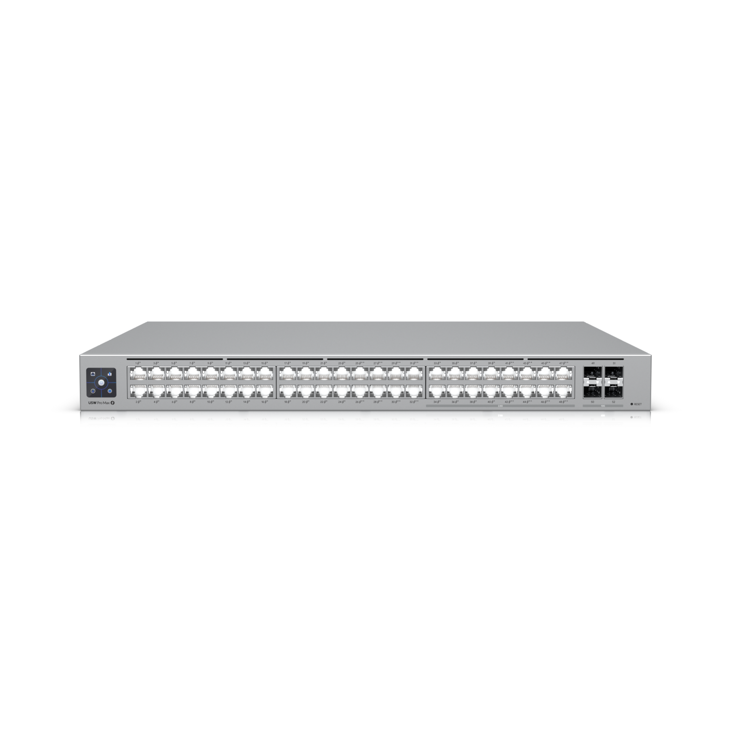 Ubiquiti UniFi Network, Switch, 48-Port,  POE 720W, (16) 2.5 GbE ports, 8 PoE+, image 0