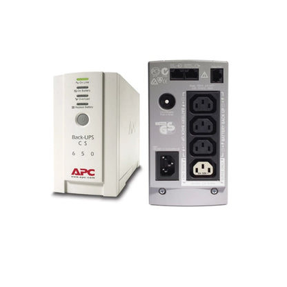 APC Back-UPS 650VA/400W Standby UPS, Tower, 230V/10A Input, 4x IEC C13 Outlets, image 3