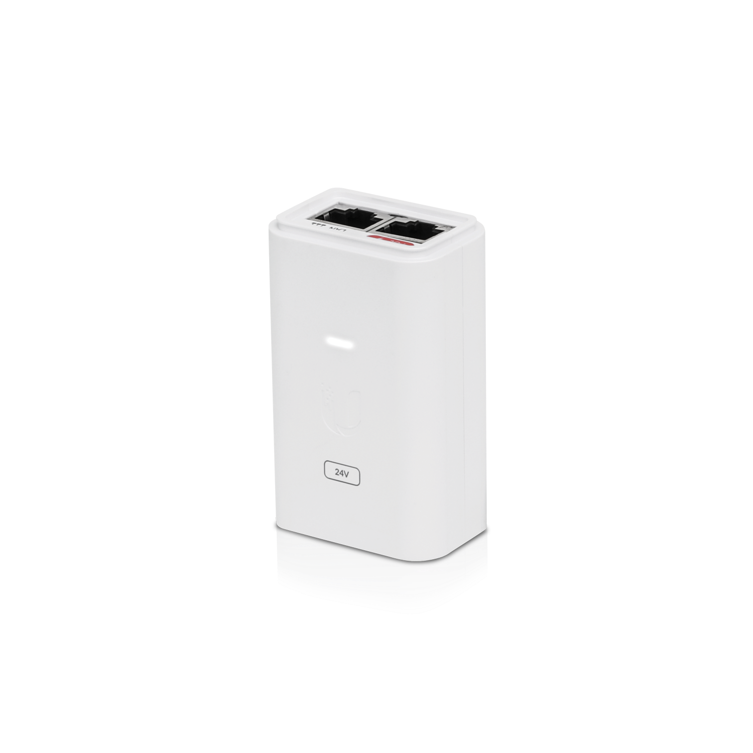 Ubiquiti POE Injector, 24VDC, 24W, Gigabit Ethernet, ESD protection & LED, Surge image 0