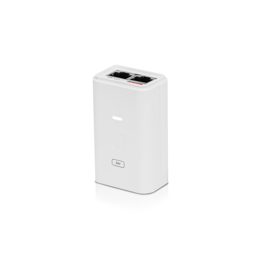 Ubiquiti POE Injector, 24VDC, 24W, Gigabit Ethernet, ESD protection & LED, Surge image 0