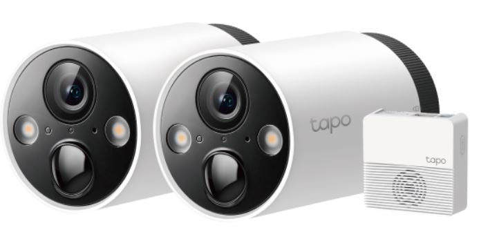 TP-Link Tapo C420S2 4MP Smart Wire-Free Security Camera System, 2-Camera System, image 0
