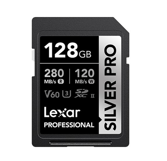 Lexar Professional SILVER PRO 128GB SDXC™ UHS-II Card 128GB—C10,  UHS-II(U3) image 0