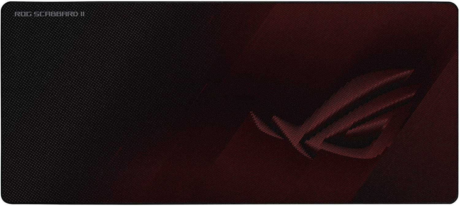 ASUS ROG SCABBARD II Gaming Mouse Pad, Extended Size (900x400mm) Water/Oil/Dust image 0