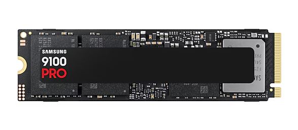 Samsung 9100 PRO 2TB PCIe Gen5 NVMe SSD 14700MB/s 13400MB/s R/W 1850K/2600K IOPS image 0