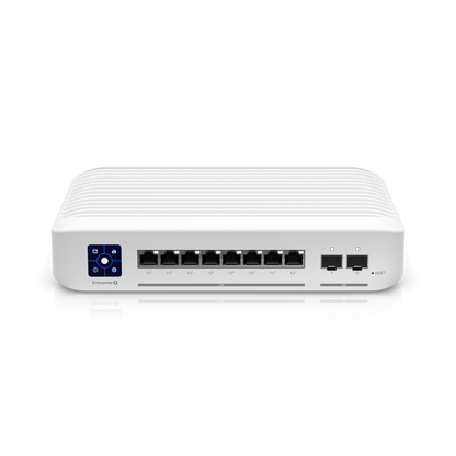 Ubiquiti Switch Enterprise 8-port PoE+ 8x2.5GbE, Ideal For Wi-Fi 6 AP, 2x 10g SF image 1