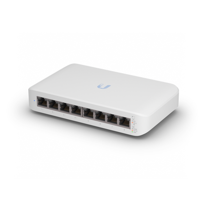 Ubiquiti UniFi Switch USW-Lite-8-POE, 4x PoE Output Ports, 52W PoE Supply, Fanle image 0
