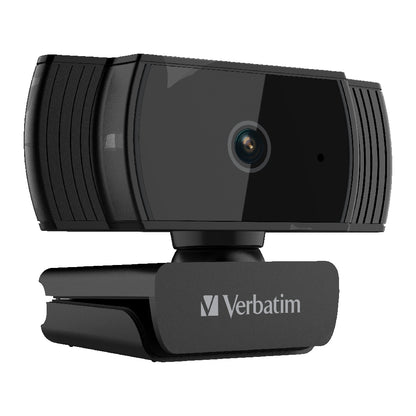 Verbatim Webcam Full HD 1080P with Auto Focus - Black image 3