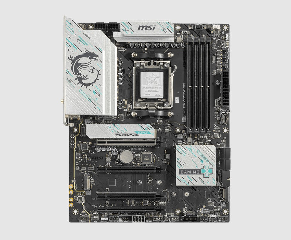 MSI B850 GAMING PLUS WIFI, AM5, 4x DDR5 256GB, 1x HDMI, 4x PCI-E x16 slot, 3x M. image 1