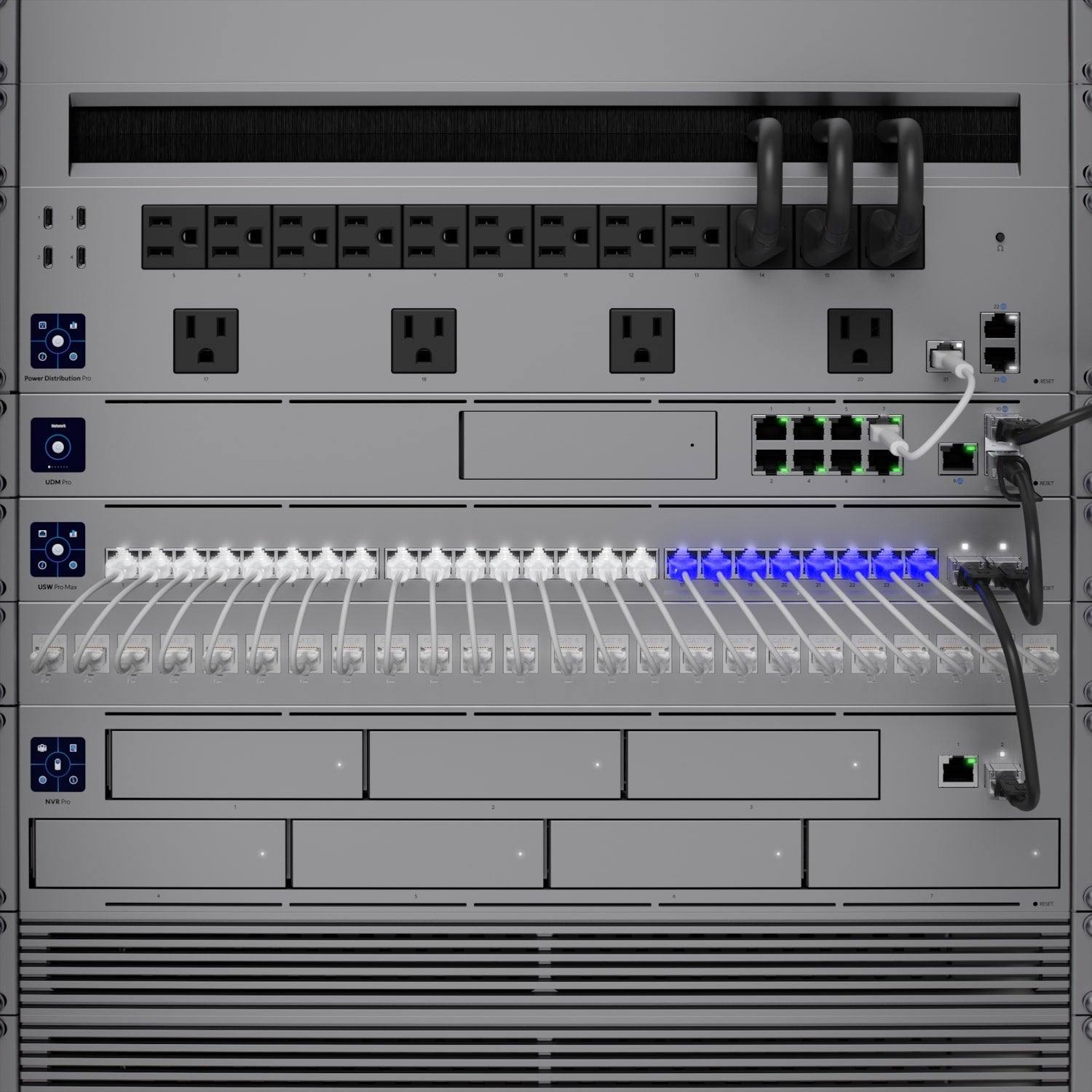 Ubiquiti Pro Max 24, 24-port, Layer 3 Etherlighting Switch, 2.5 GbE, 16 GbE RJ45 image 3