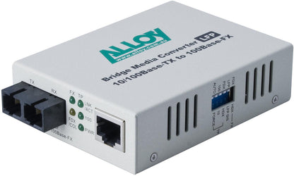Alloy FCR200SC.40  10/100Base-TX to 100Base-FX Single Mode Fibre (SC) Converter image 0