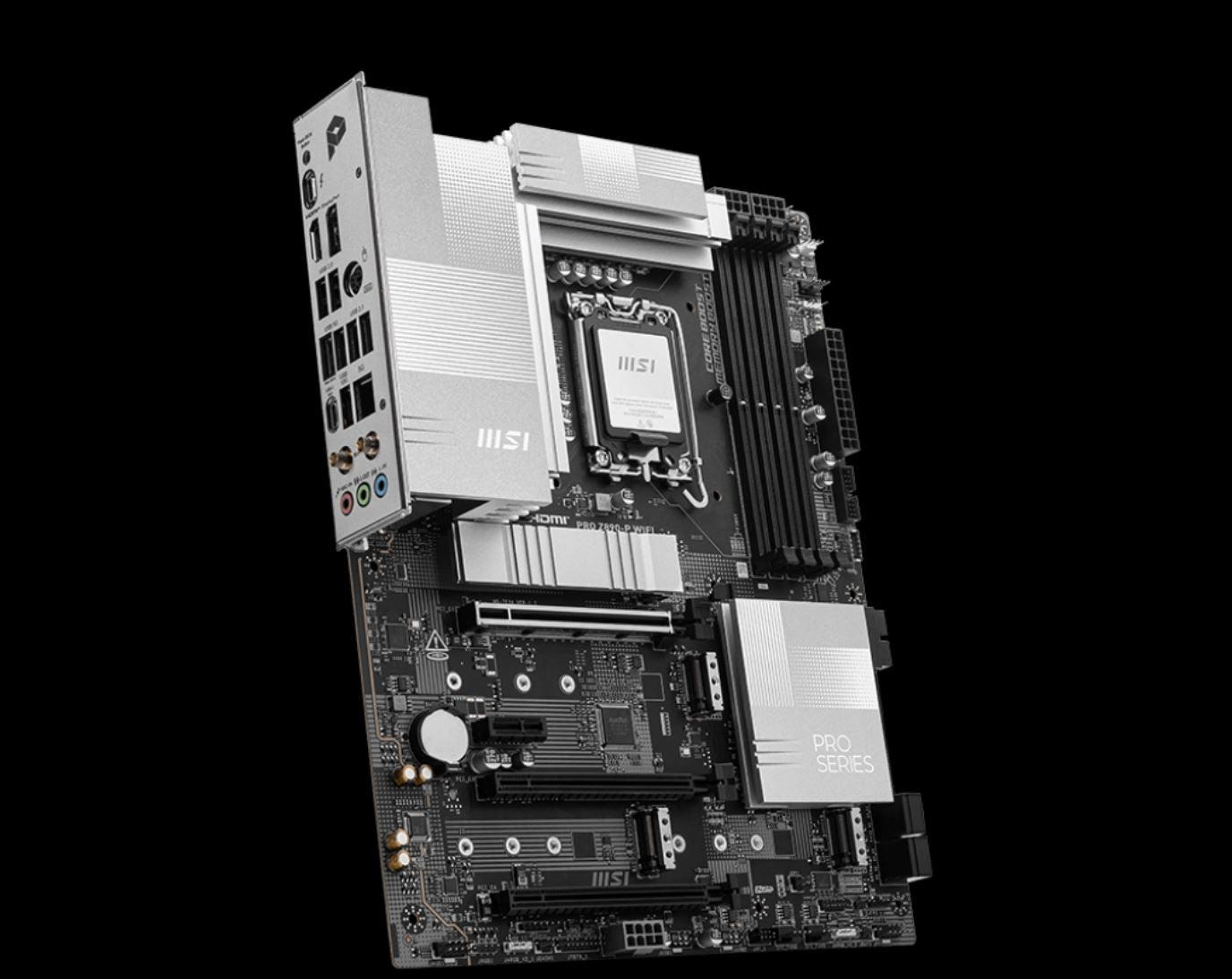 MSI PRO Z890-P WIFI INTEL Z890  Motherboard, 4x DDR5 256GB, 3x PCI-E x 16, 1x PC image 2