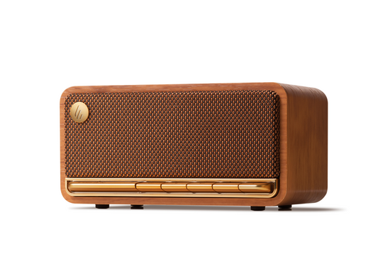 Edifier MP230 BROWN Portable Bluetooth Retro Speaker - Bluetooth 5.0, AUX, micro image 1