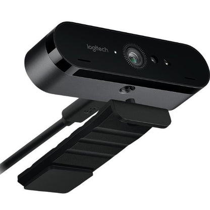 Logitech BRIO 4K Ultra HD Webcam HDR RightLight3 5xHD Zoom Auto Focus Infrared S image 1