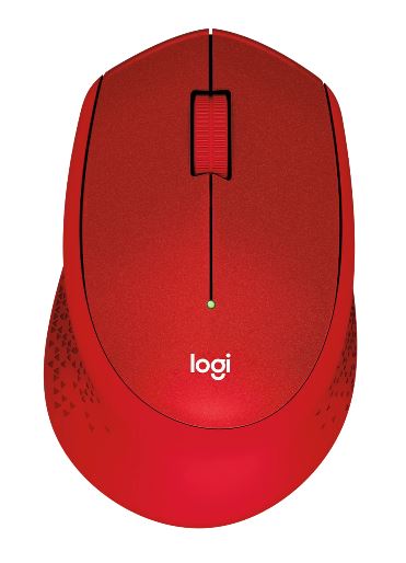 Logitech M331 SILENT PLUS  Wireless Mouse RED DPI (Min/Max): 1000±  1-Year Limi image 0