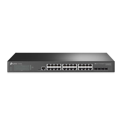 TP-Link TL-SG3428 JetStream 24-Port Gigabit L2 Managed Switch with 4 SFP Slots I image 0