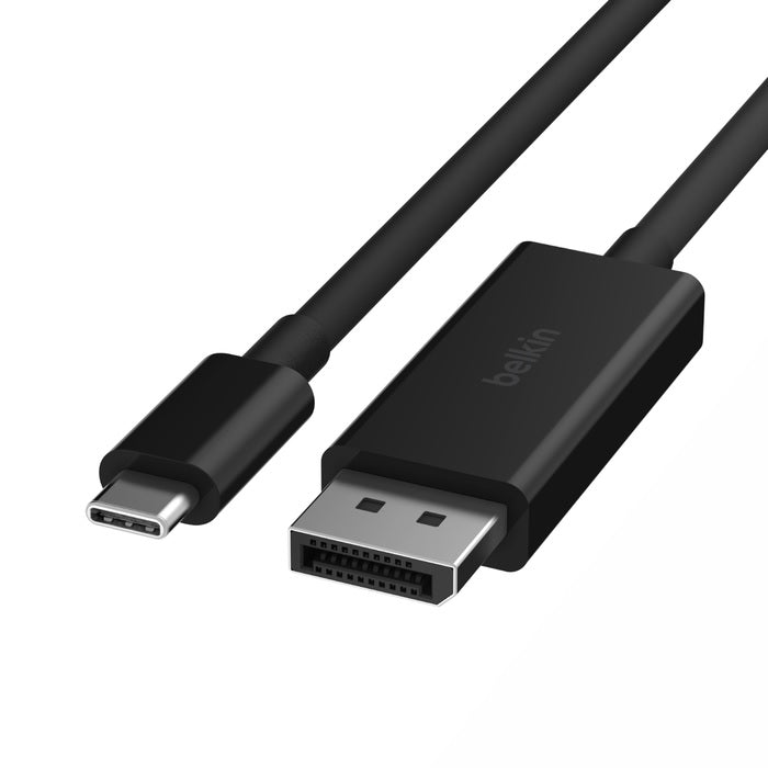 Belkin Connect USB-C to DisplayPort 1.4 Cable 2M - Black (AVC014BT2MBK),32.40Gbp image 3