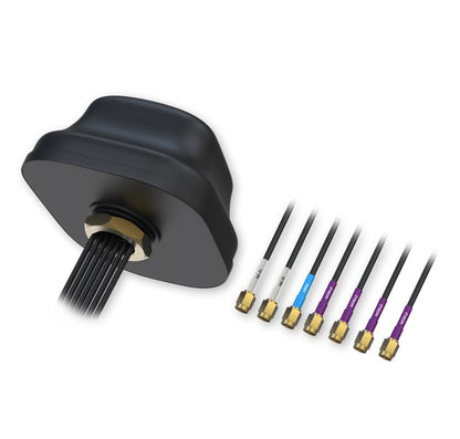 Teltonika 5G COMBO MIMO MOBILE/GNSS/WIFI ROOF SMA ANTENNA image 0