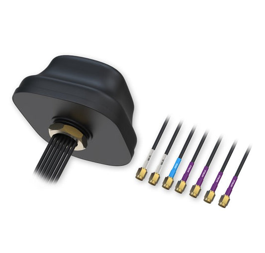 Teltonika 5G COMBO MIMO MOBILE/GNSS/WIFI ROOF SMA ANTENNA image 0