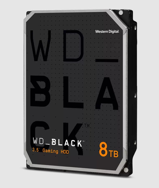 Western Digital WD Black 8TB 3.5' HDD SATA 6gb/s 7200RPM 256MB Cache CMR Tech fo image 1