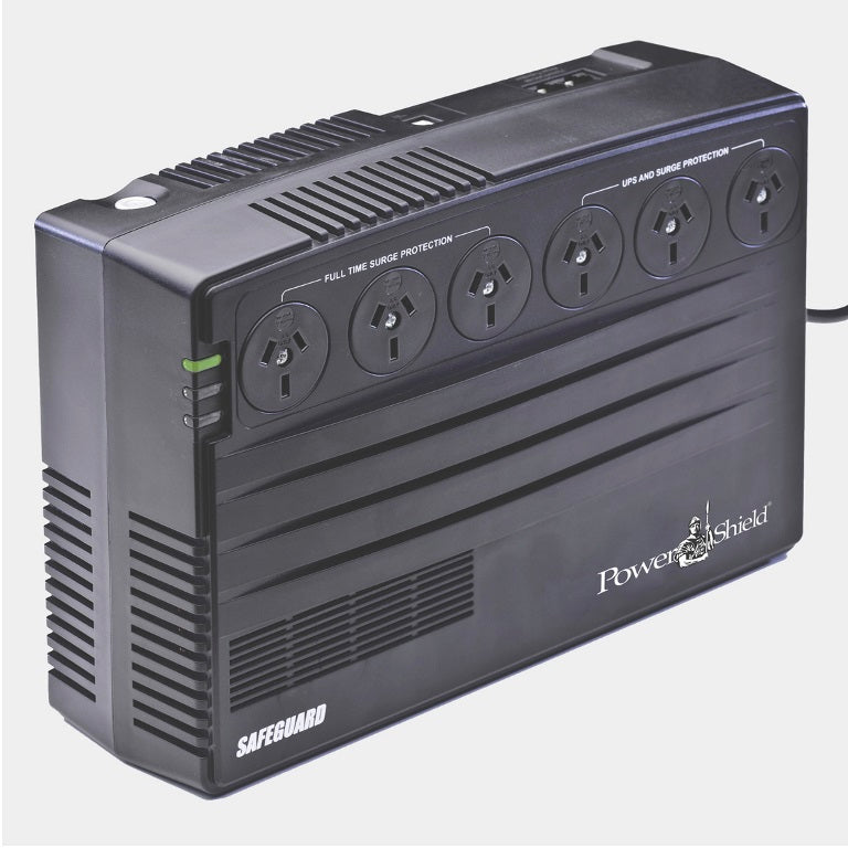 PowerShield SafeGuard 750VA/450W Line Interactive, Powerboard Style UPS with AVR image 0