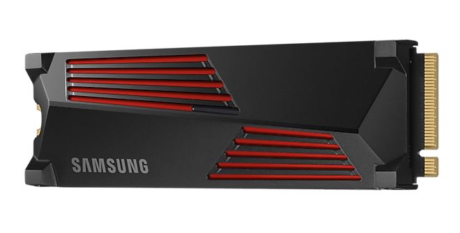 Samsung 990 Pro 4TB with Heatsink Gen4 NVMe SSD 7450MB/s 6900MB/s R/W 1600K/1550 image 2