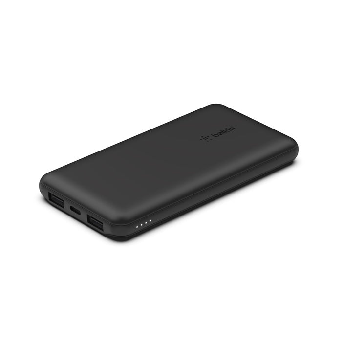 Belkin BoostCharge Power Bank 10K (Triple-Port) - Black (BPB011BTBK), 2xUSB-A, 1 image 1