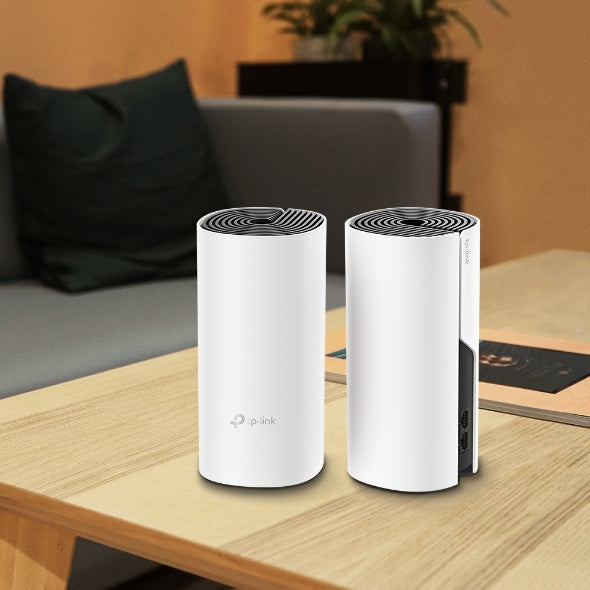 TP-Link Deco M4 (2-pack) AC1200 Whole Home Mesh Wi-Fi System.  ~260sqm Coverage, image 1