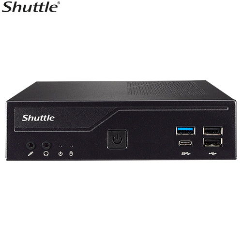 Shuttle DH610 Slim Mini PC 1L Barebone-Intel 12th/13th Gen , 2xDDR4, 2.5' HDD/SS image 0