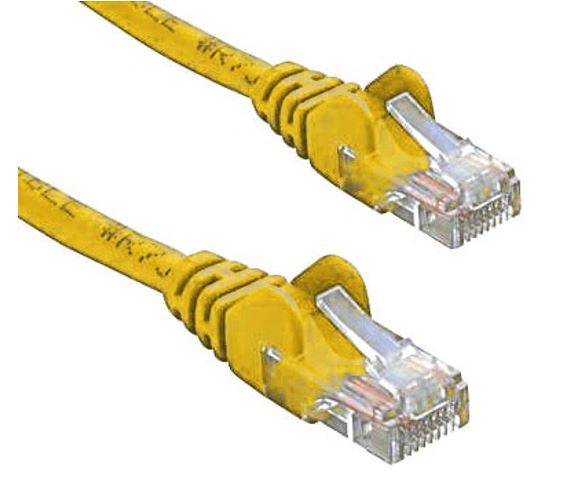 8ware CAT5e Cable 3m - Yellow Color Premium RJ45 Ethernet Network LAN UTP Patch image 0