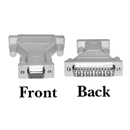 8Ware D-SUB DB 25-pin to DB 9-pin Male to Female Adapter image 0