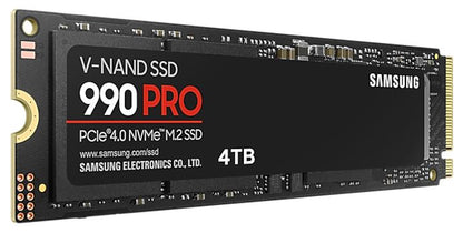 Samsung 990 Pro 4TB Gen4 NVMe SSD 7450MB/s 6900MB/s R/W 1600K/1550K IOPS 2400TBW image 3