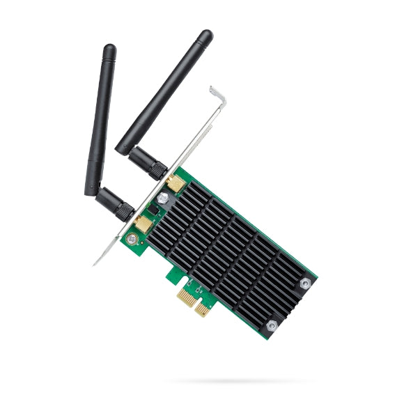 TP-Link Archer T4E AC1200 Wireless Dual Band PCIe Adapter, 867Mbps @ 5Ghz, 300Mb image 1