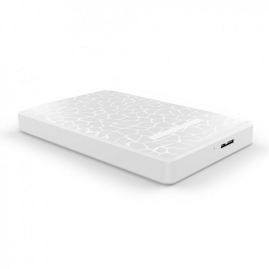 Simplecom SE101 Compact Tool-Free 2.5'' SATA to USB 3.0 HDD/SSD Enclosure White image 1