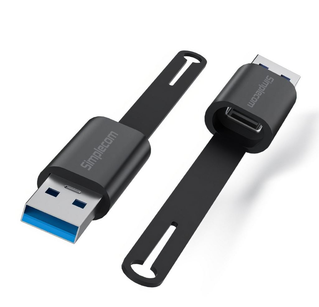 Simplecom CA132 USB-A Male to USB-C Female Adapter USB 3.2 Gen 2 Data & Charging image 0