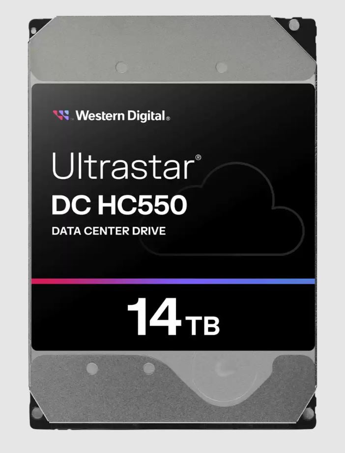 Western Digital WD Ultrastar DC HC550 14TB 3.5' SATA  512MB 7200RPM EAMR SE 5yrs image 1