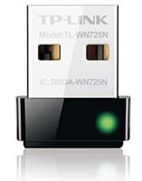 TP-Link TL-WN725N N150 Nano Wireless N USB Adapter 2.4GHz (150Mbps) 1xUSB2 802.1 image 0