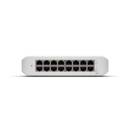 Ubiquiti UniFi Switch Lite 16 PoE, Layer 2, 16x GbE RJ45 Ports, 8x 802.3at PoE+ image 2