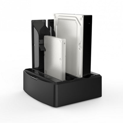 Simplecom SD312 Dual Bay USB 3.0 Docking Station for 2.5' and 3.5' SATA Drive image 2
