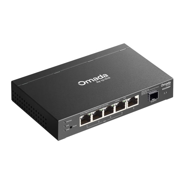 TP-Link SG2206MP Omada Access 6-Port Gigabit Switch with 4-Port PoE+ image 3
