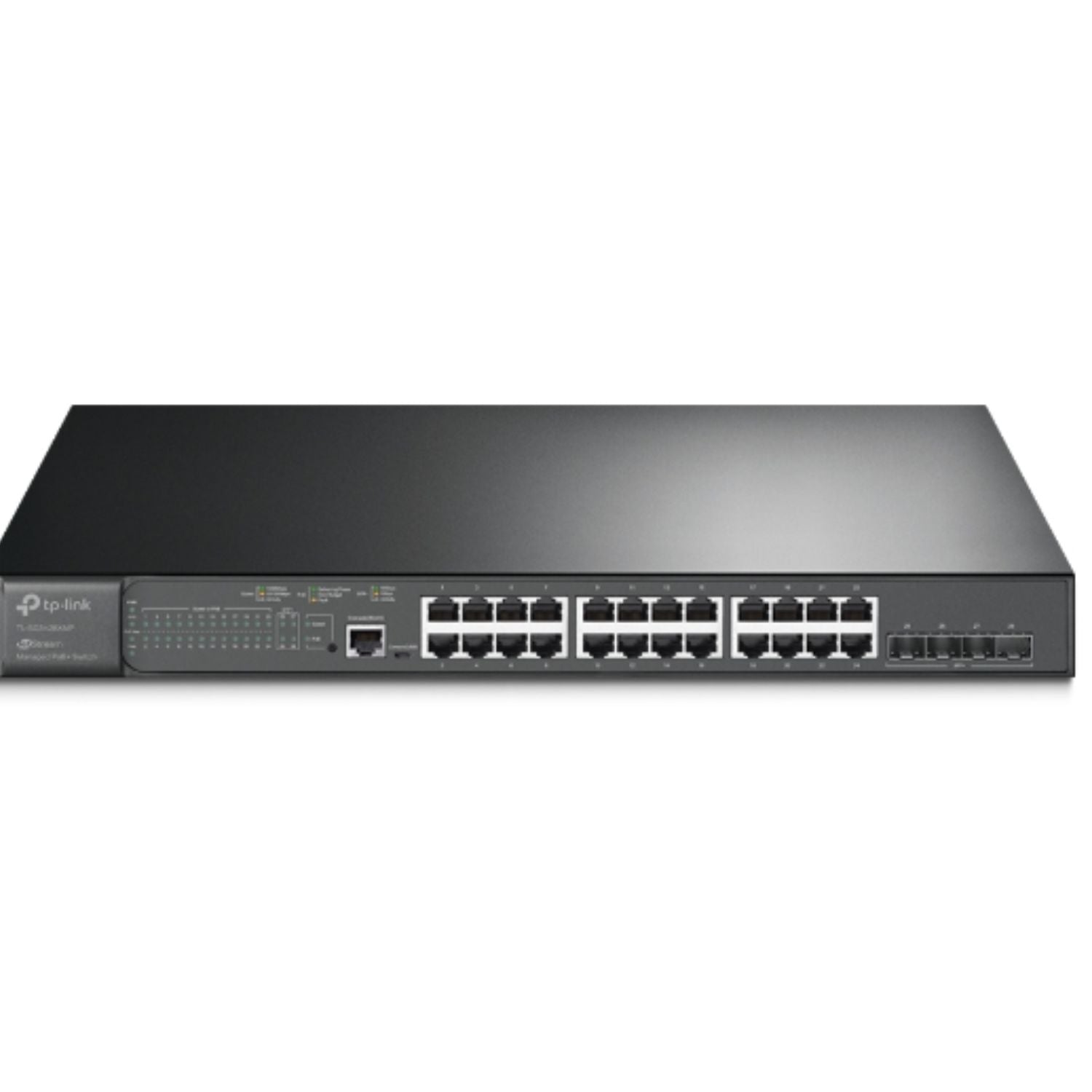 TP-Link TL-SG3428XMP JetStream 24-Port Gigabit and 4-Port 10GE SFP+ L2+ Managed image 1