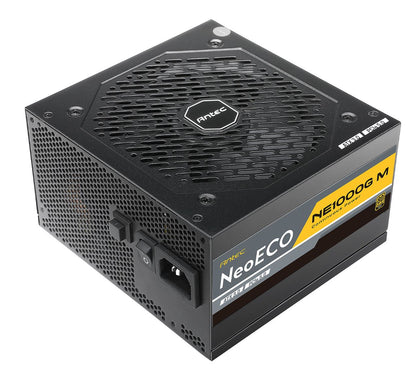 Antec NE 1000w 80+ Gold, Fully-Modular, ATX 3.0, PCI-E 5.0, 140mm Silent Fan, Ja image 0
