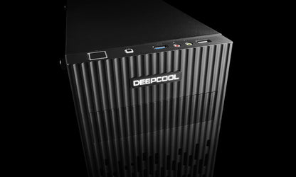 DeepCool MATREXX 30 Full Tempered Glass Side Panel M-ATX Case, 1x 120mm Black Fa image 3
