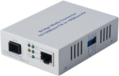 Alloy FCR200MT 10/100Base-TX to 100Base-FX Multimode Fibre (MT) Converter with L image 0