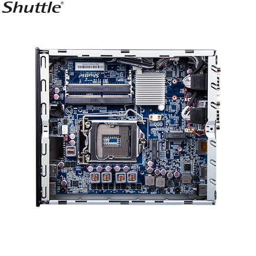 Shuttle DH610 Slim Mini PC 1L Barebone-Intel 12th/13th Gen , 2xDDR4, 2.5' HDD/SS image 2